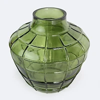Glass Vase - Green