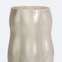 Glass Vase - Ivory