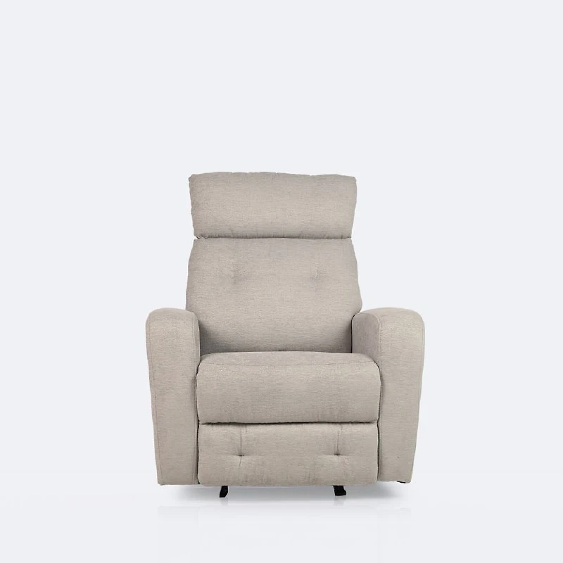 Colin Reclining Chair - Light Grey