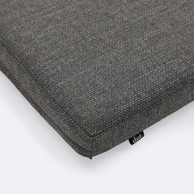 19"x19" Harbour Dining Seat Pad - Dark Grey