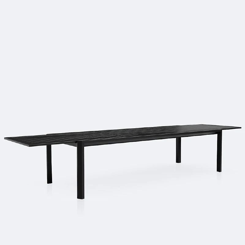 Holiday Large Extendable Table - Black