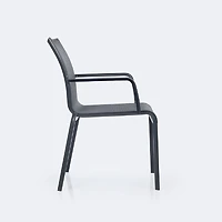 Holiday Sling Armchair - Dark Grey