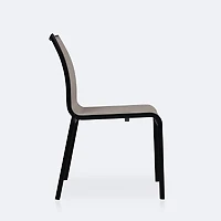 Holiday Sling Sidechair- Black Frame / Oatmeal Sling