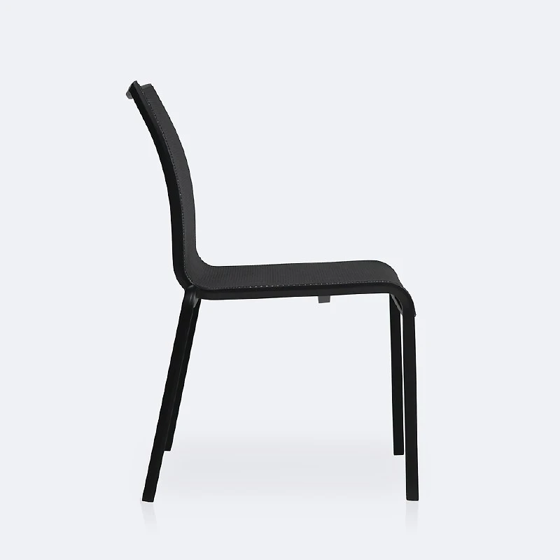 Holiday Sling Sidechair- Black Frame / Shadow Sling