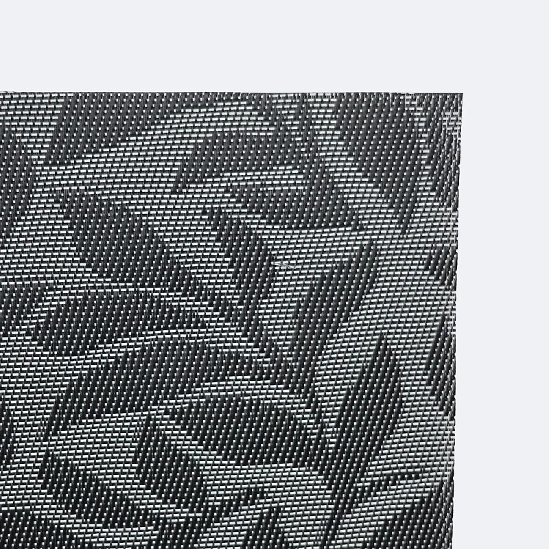 Ida PVC Placemat - Black 