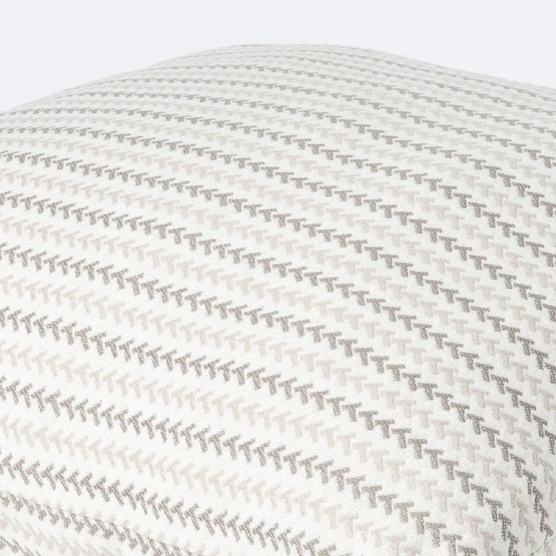 20"x20" Throw Pillow - Zipper Natural