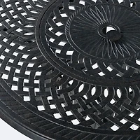 Ivy 48" Round Dining Table – Brown Tippet