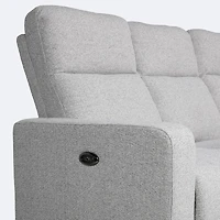 Jensen Power Reclining Sofa- Linen Beige