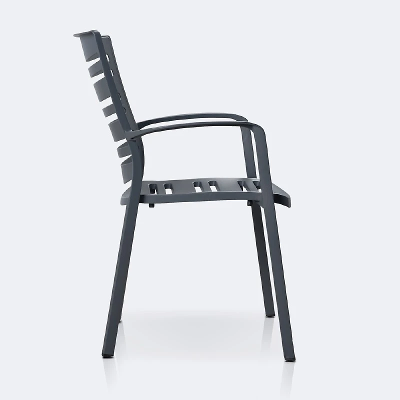 Linear Armchair  - Dark Grey