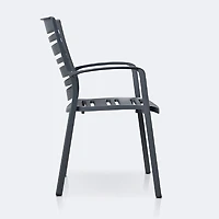 Linear Armchair  - Dark Grey