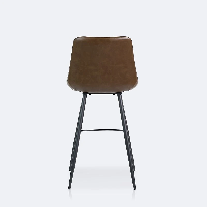 Lisbon Bar Chair - Brown