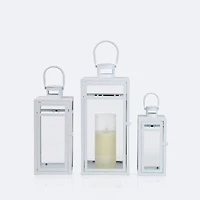 Cruz Lantern Medium - White