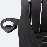 Lodge Adirondack Chair - Black