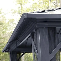 10'x12' Metal Hard Top Gazebo