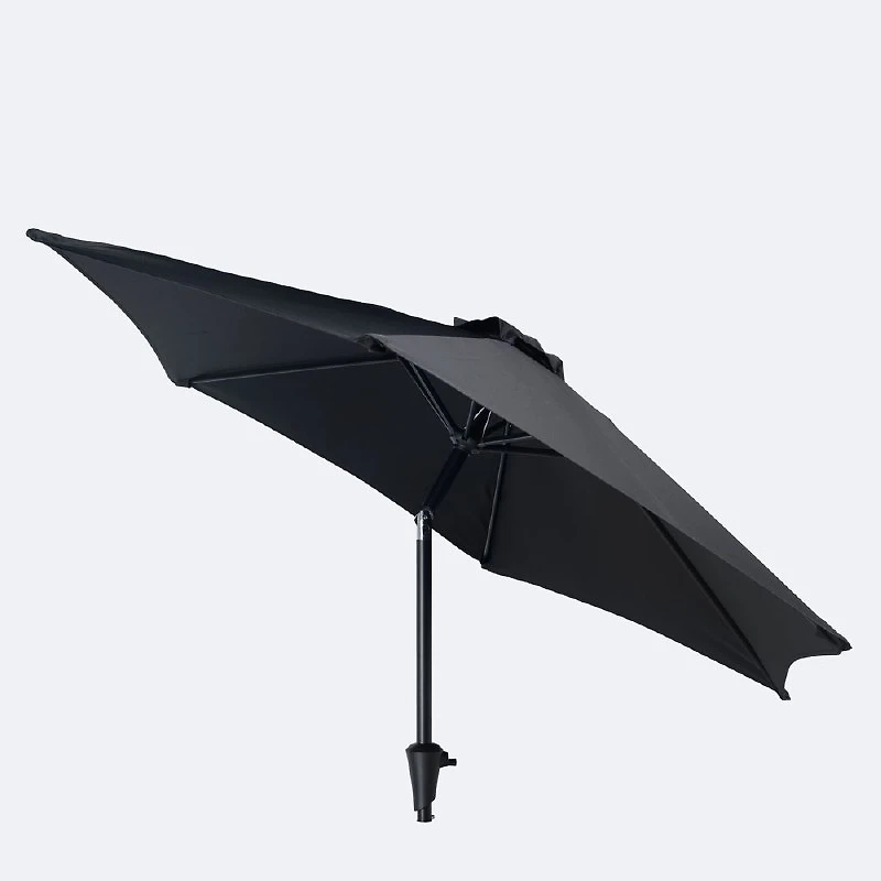 7.5' Deluxe Market Umbrella - Black