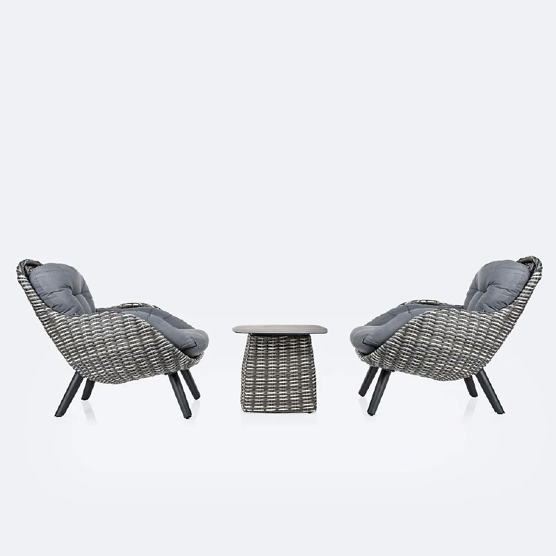 Palm Wicker Set