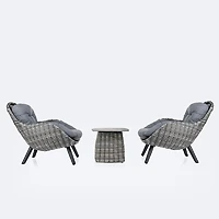 Palm Wicker Set