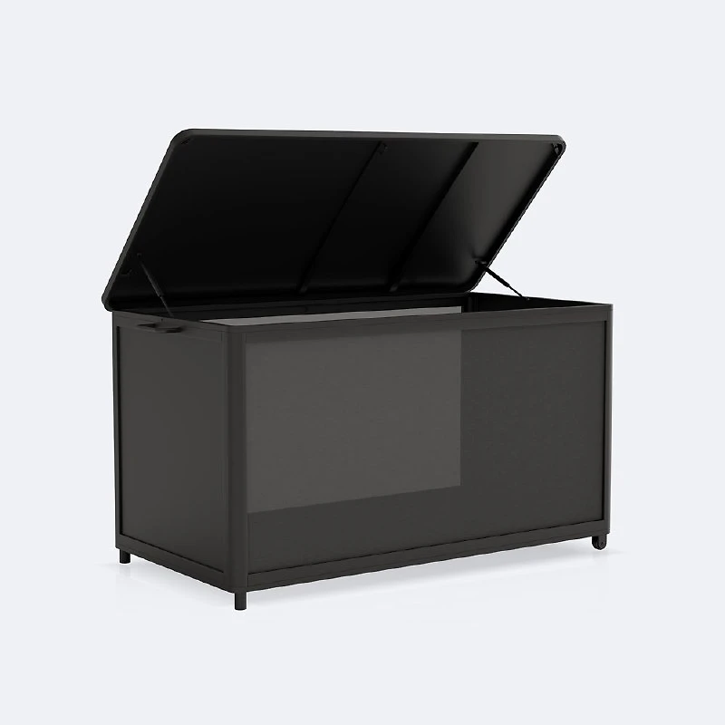 Patio Chest - Black Frame / Black Sling