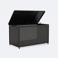 Patio Chest - Black Frame / Black Sling