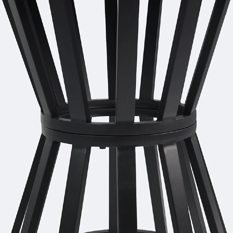 Resort Round Bar Table - Black