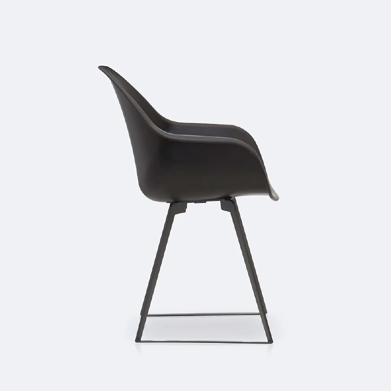 Ghost Dining Chair - Black