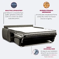 Sonno Sofa Bed - Stone