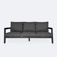 Switch Sofa - Black Frame / Dotbella Thunder Grey Cushion