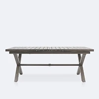 Tahoe Extendable Table - Brushed Taupe
