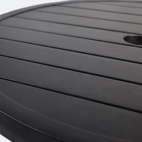 Tito Round Bistro Table - Black