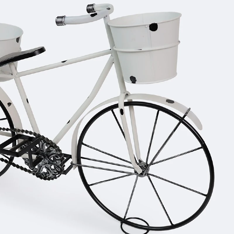 Decorative Metal Bicycle Planter