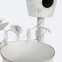 Decorative Birdhouse Planter