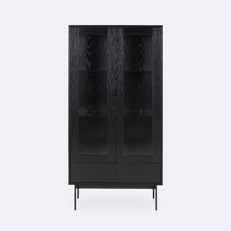 Angus Display Cabinet - Black