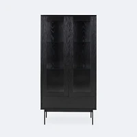 Angus Display Cabinet - Black