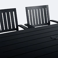 Belvedere Counterheight Bar Set - Black