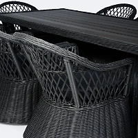 Betty 8 Seat Dining Set - Grey