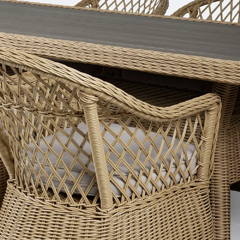 Betty 8 Seat Dining Set - Natural