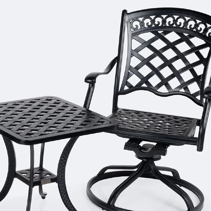 Blanca Bistro Set  - Black Tippet