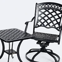 Blanca Bistro Set  - Black Tippet