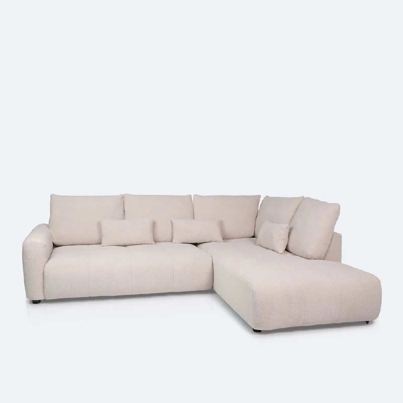 Estelle Right Hand Facing Sectional   - Bone