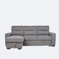 Morris Reversible Sleeper Sectional with Storage Chaise