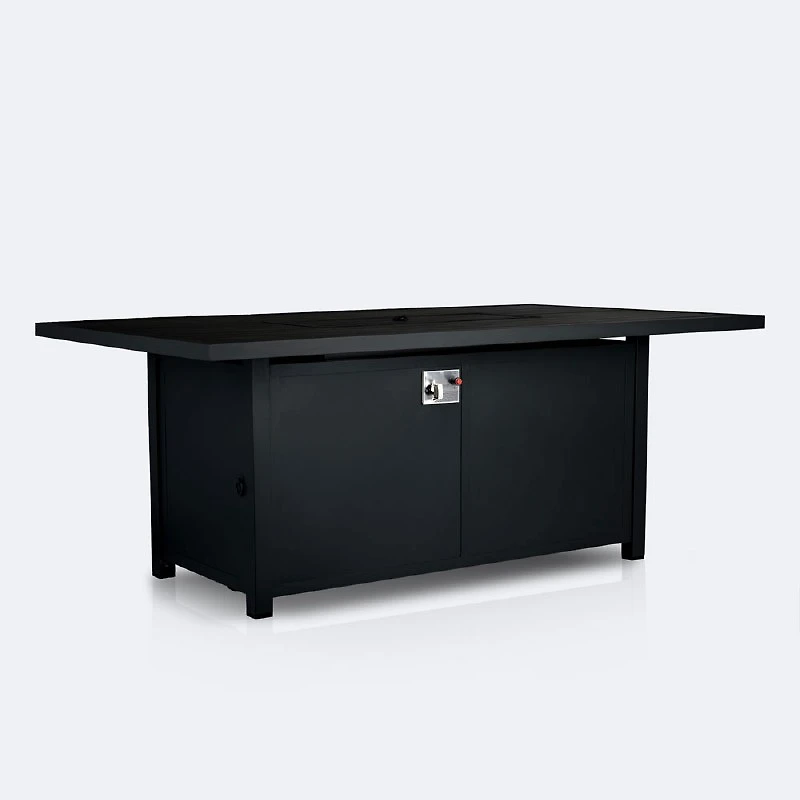 Shoreline 48"x86" Firepit Dining Table