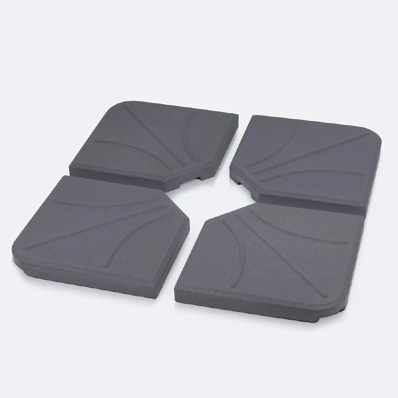 Concrete Parasol Base - Grey