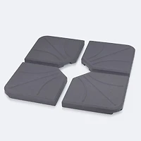 Concrete Parasol Base - Grey