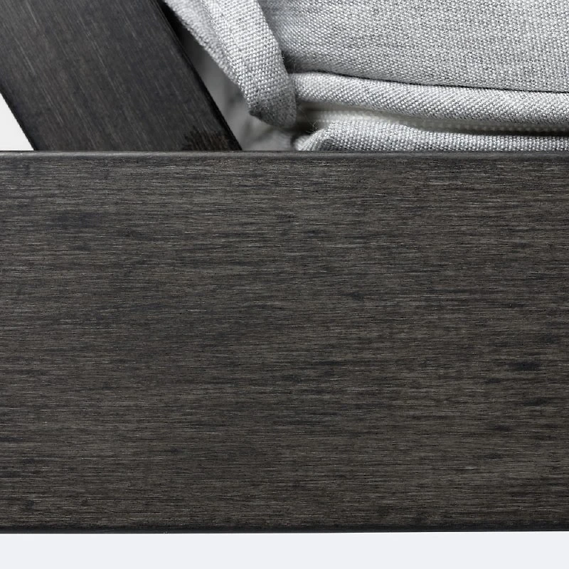 Belvedere Lounge - Brushed Grey Frame / Cast Slate Cushion