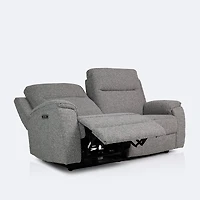 Anders Power Reclining Sofa - Mixed Grey