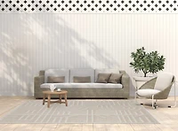 Assia Outdoor Rug 5x7 - Beige