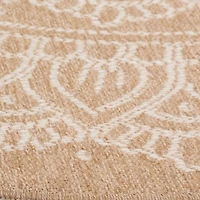 Avanos Outdoor Rug 6' Round - White