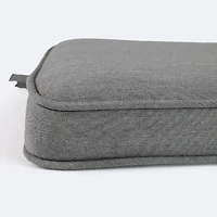 Belvedere Loveseat Bench Cushion - Grey
