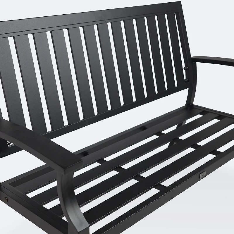 Belvedere Loveseat Bench - Black