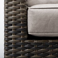 Carter Corner Chair - Brown